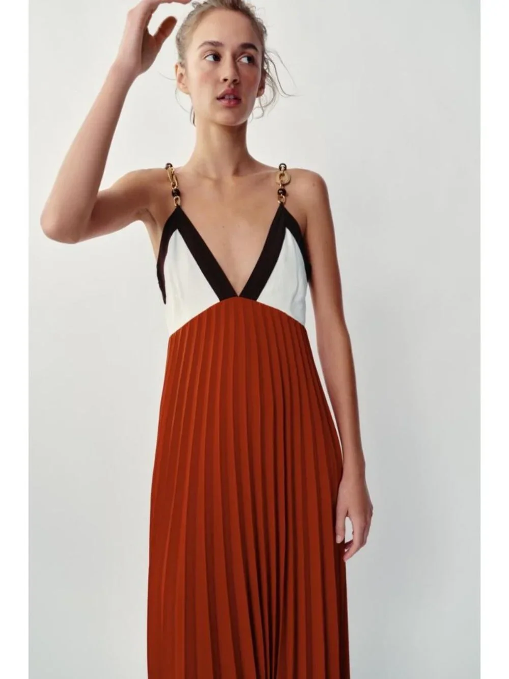 coral colored cocktail dresses Pink 1950s V-Neck Sequin Dress Color:Red Berry Professional dry clean only XS (women) Midi Dress Halter Neck